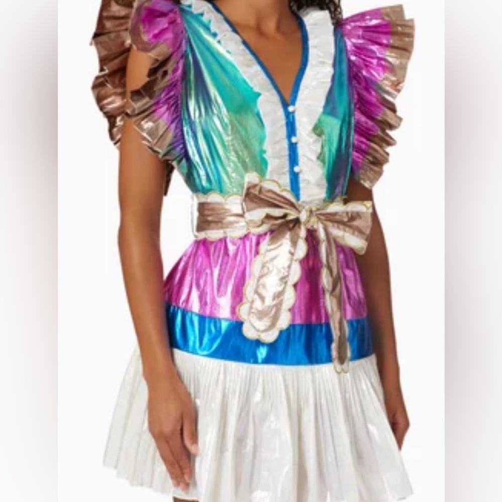 Celia B metallic dress